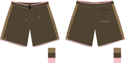 Well Hung 20" Boardshort - Scorched Brown
