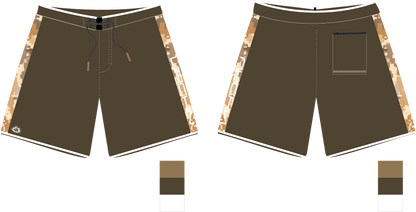 Well Hung 20" Boardshort - Desert Camo